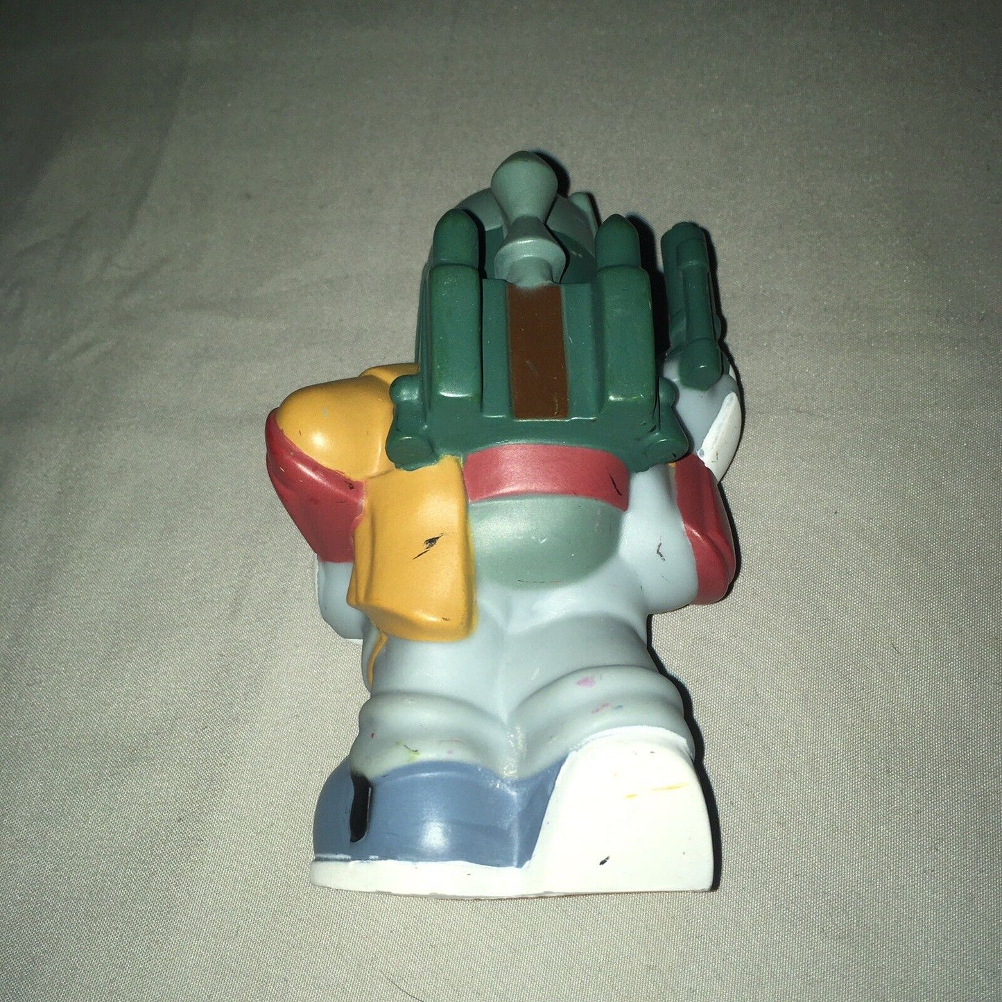 Star Wars Boba Fett 2008 Vinyl Plastic Bath Toy Lucasfilm Ltd *Used See Info*