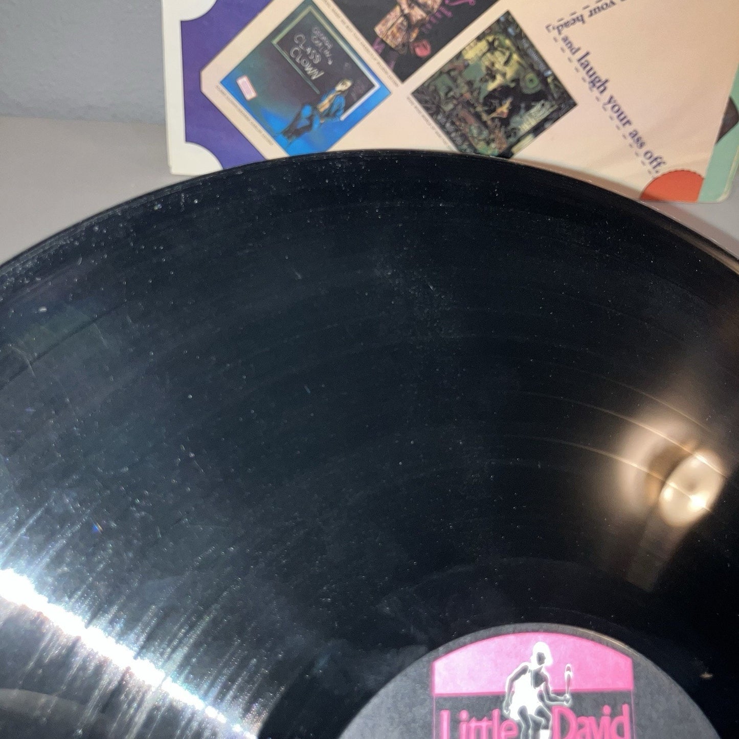 Vinyl Record George Carlin Class Clown / Occupation: Foole 70s Comedy Bundle Lot