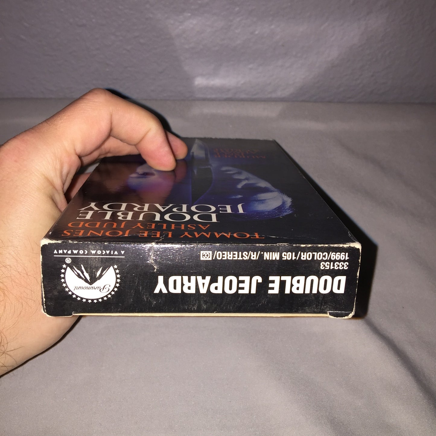 Vhs Used Double Jeopardy Blockbuster Tape Tommy Lee Jones Ashley Judd Thriller
