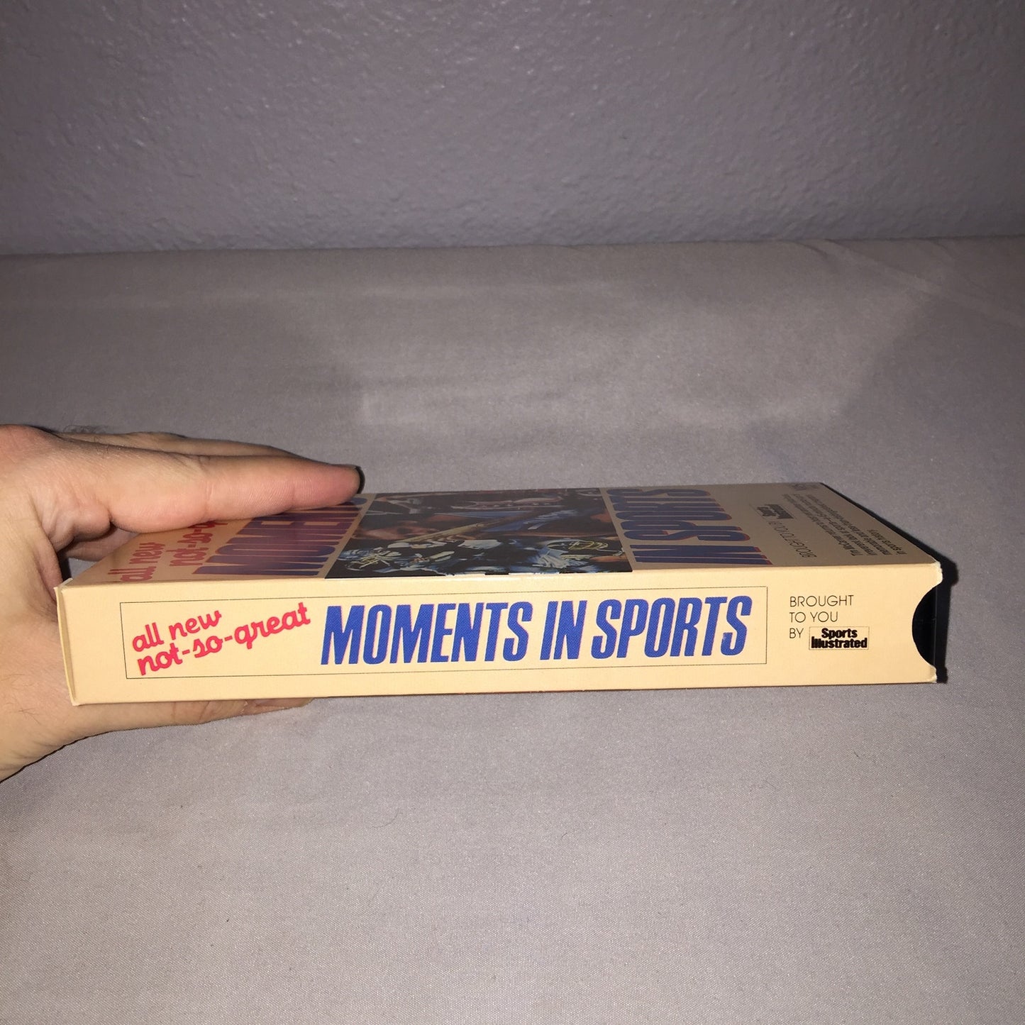 Vhs Used Sports Illustrated Not-So-Great Moments In Sports Tape Hbo Tim McCarver