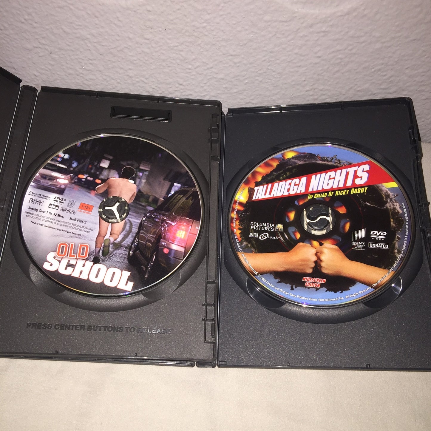 Dvd Will Ferrell Snl / Anchorman / Blades Of Glory / Old School Talladega Nights