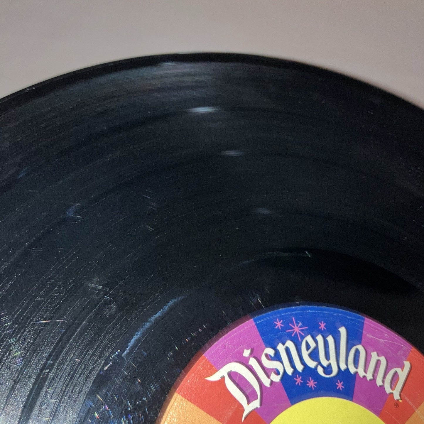 Vinyl Record Walt Disney Mickey Mouse Disco 1979 LP Album *See Pics Broken Edge*