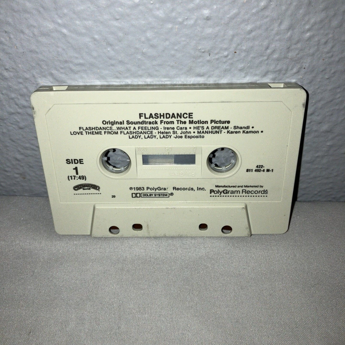 Tape Used Flashdance Soundtrack from The Motion Picture 1983 PloyGram Cassette