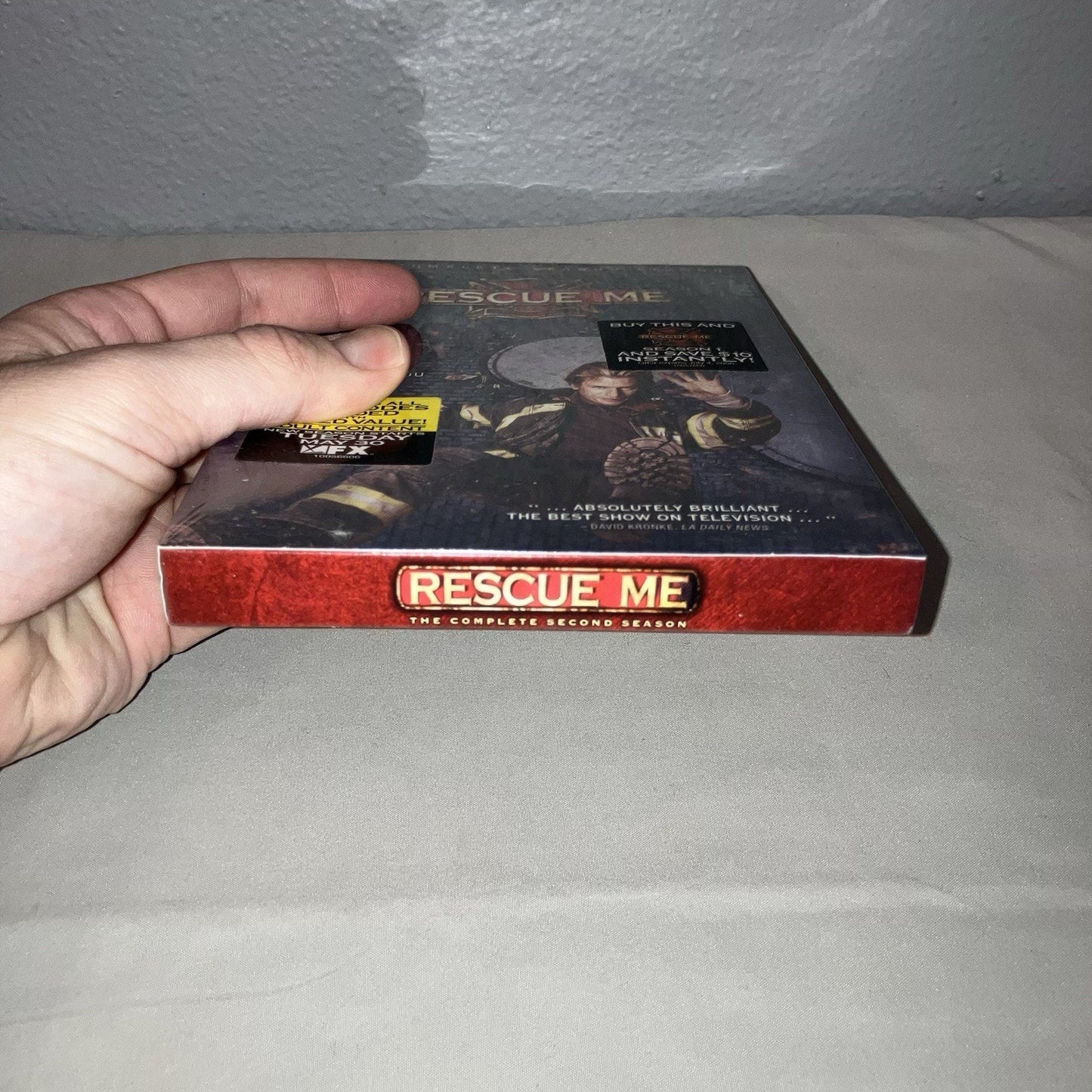 Dvd Sealed New Nwt Rescue Me The Complete Second Season 4 Disc Set Dennis Leary