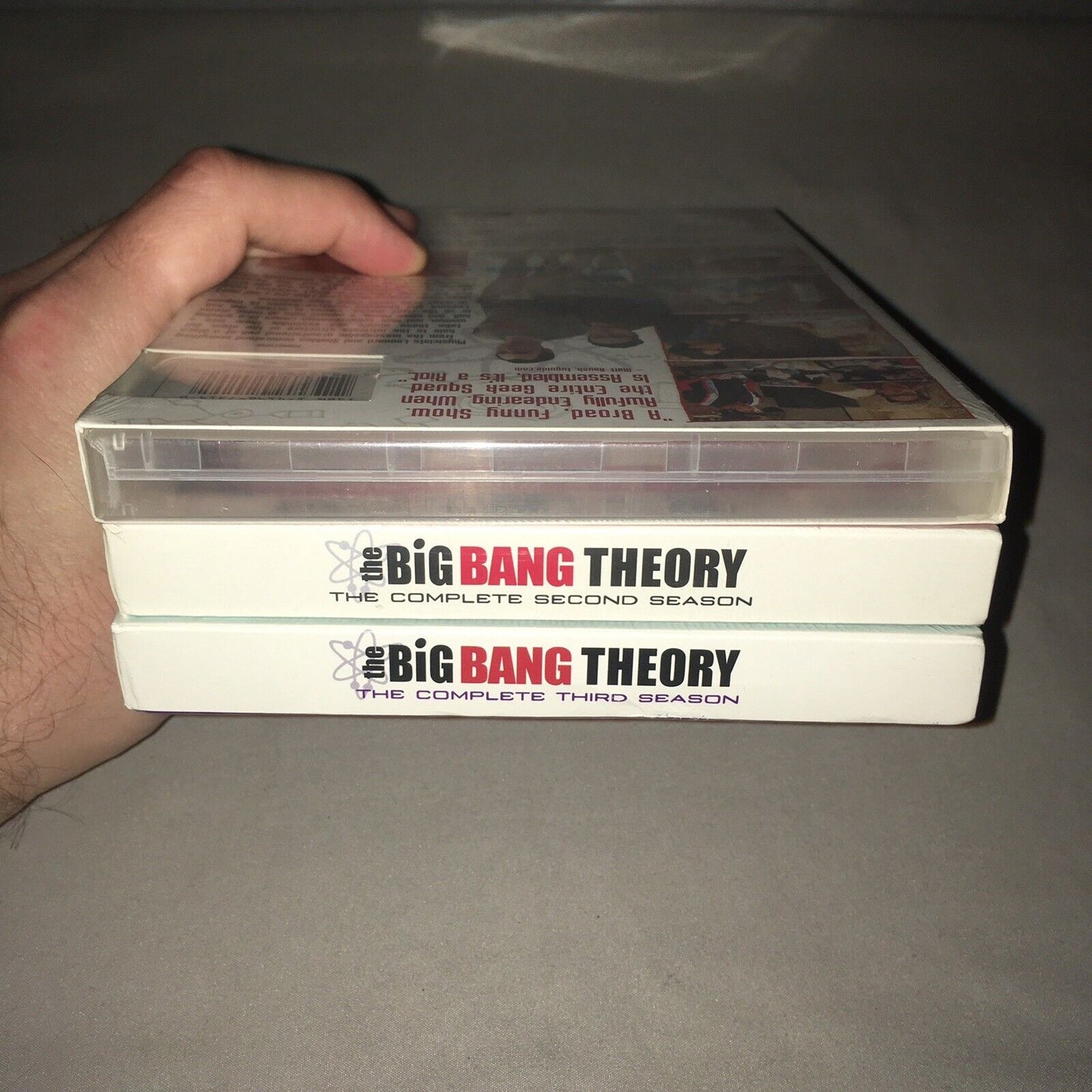 Dvd Sealed New The Big Bang Theory Season 1 / 2 / 3 Lot Jim Parsons Kaley Cuoco
