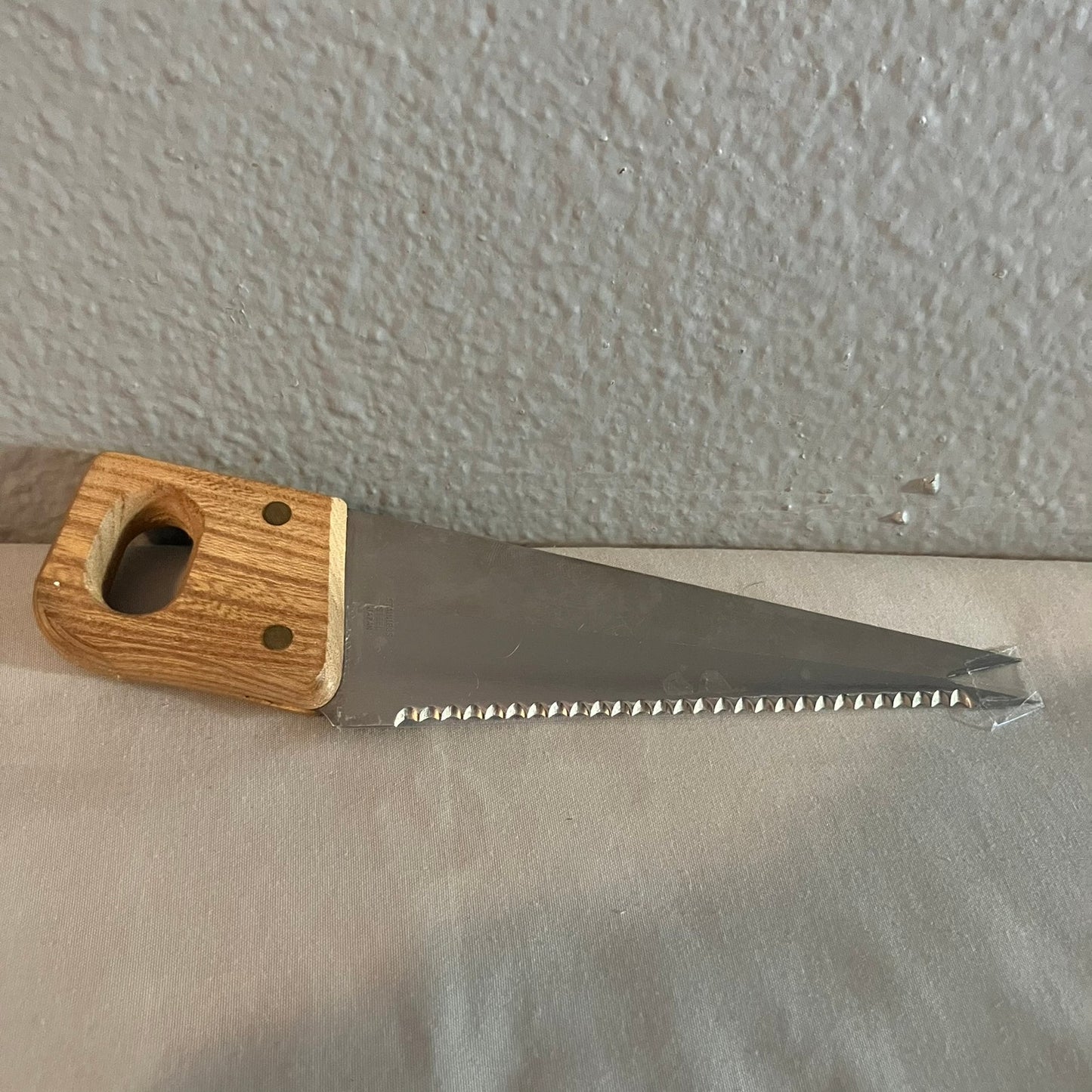 Vintage Novelty Bartender Hoffritz Food Grade Stainless Steel Cheese Blade Saw