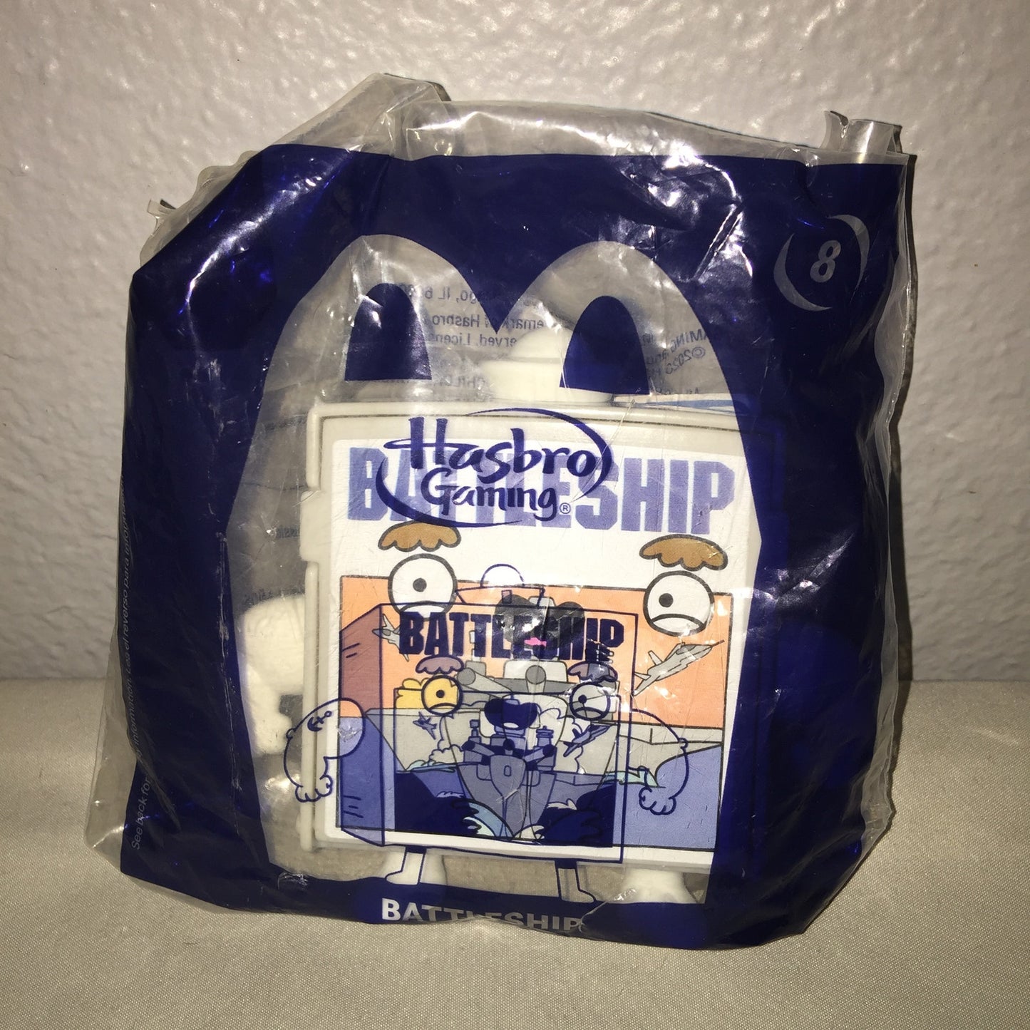 New Monopoly / Battleship + Rubiks 2D Puzzle McDonald's Figure FF Toy Lot Sealed