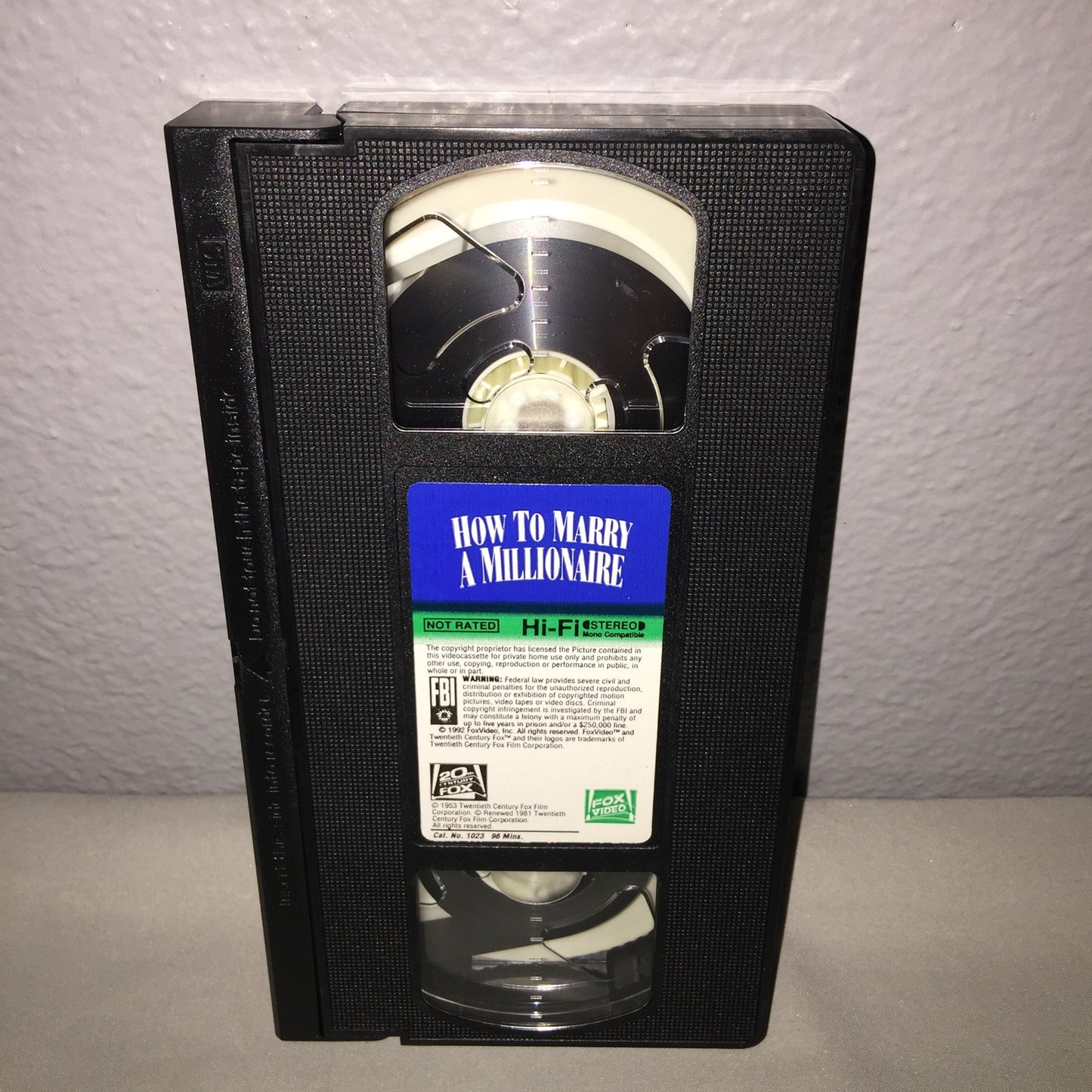 Vhs Used How To Marry A Millionaire 1992 Marilyn Monroe Tape Marilyn Collection