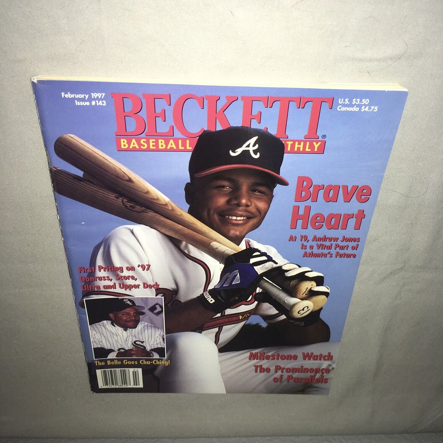 Beckett Baseball Card Monthly #80 #127 #143 Nov 1991 Oct 1995 Feb 1997 Bo *Used*