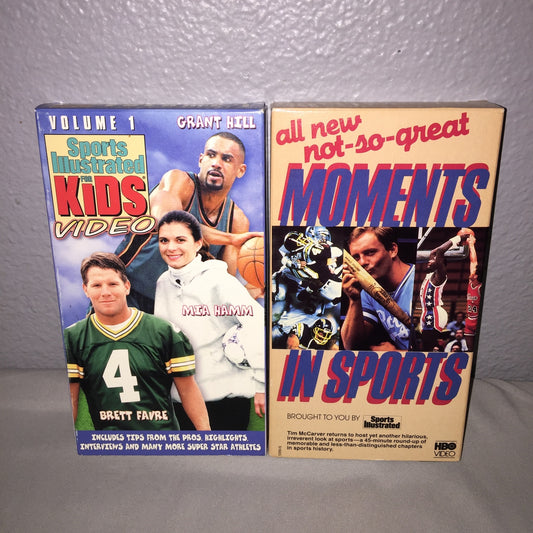 Vhs Used Sports Illustrated For Kids Volume 1 / Not-So-Great Moments In Sports