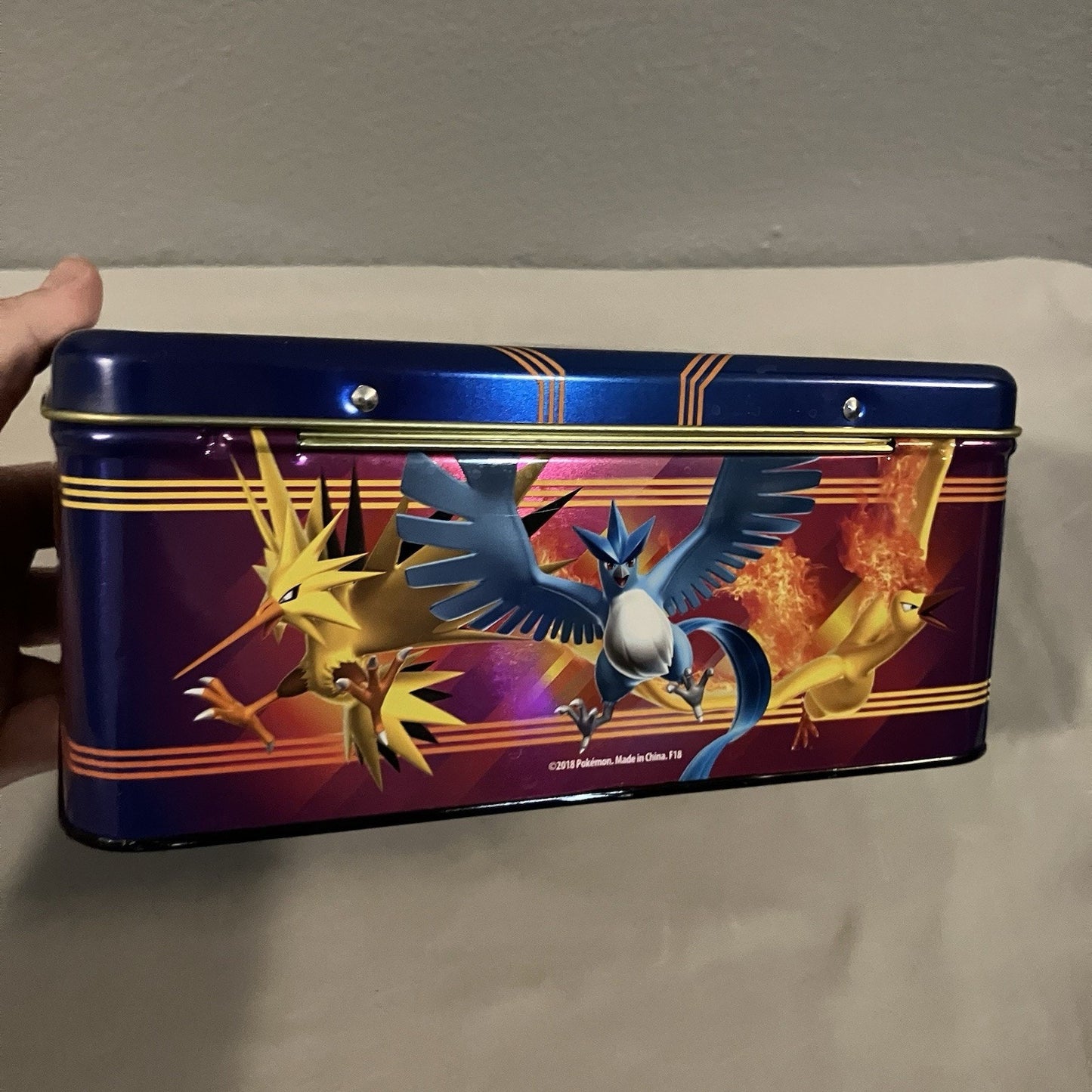 Pokemon Collector’s Tin Fall 2018 / 2020 *Both Empty See Pics For Condition*