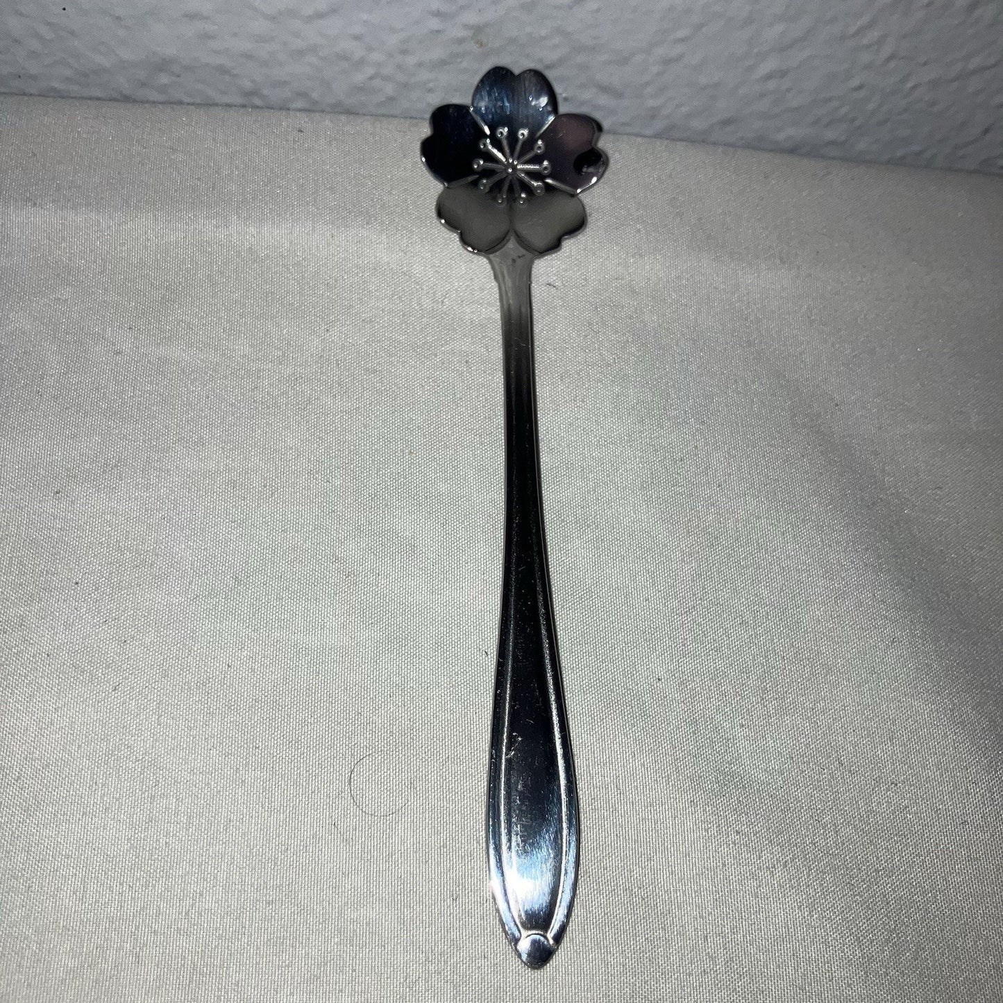 New Food Grade Stainless Steel Tea Spoon Never Used From Tea Set Not Collectible