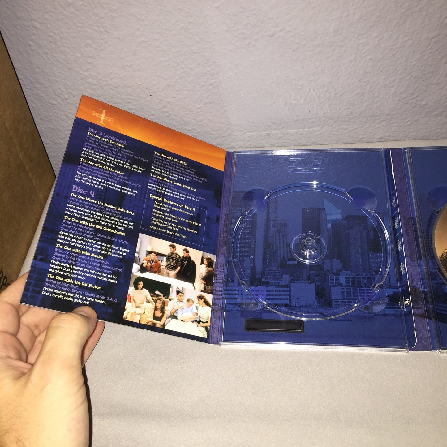 Dvd Used Friends Season 1 First Season *Used Good Condition But Missing Disc 1*