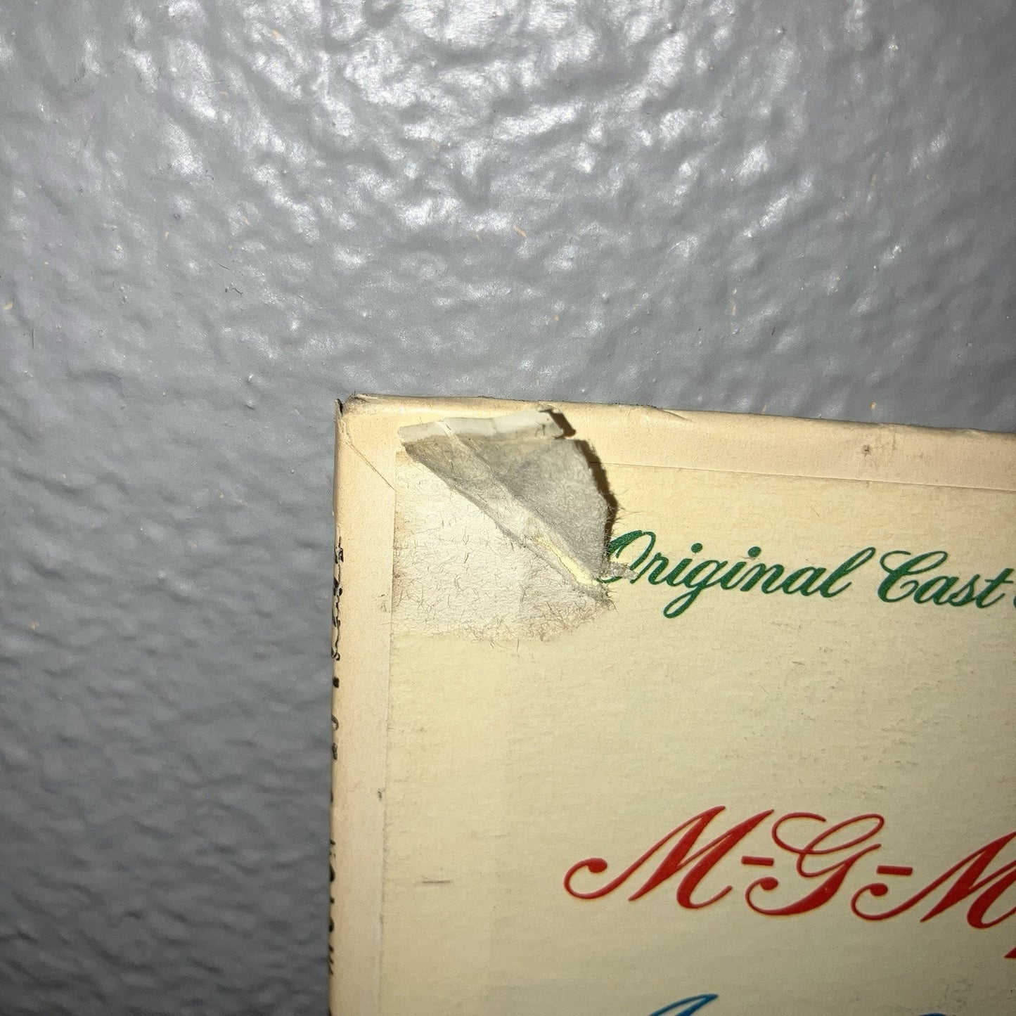 Vinyl Record Gigi Original Cast Soundtrack Album MGM Records 33rpm Good Shape