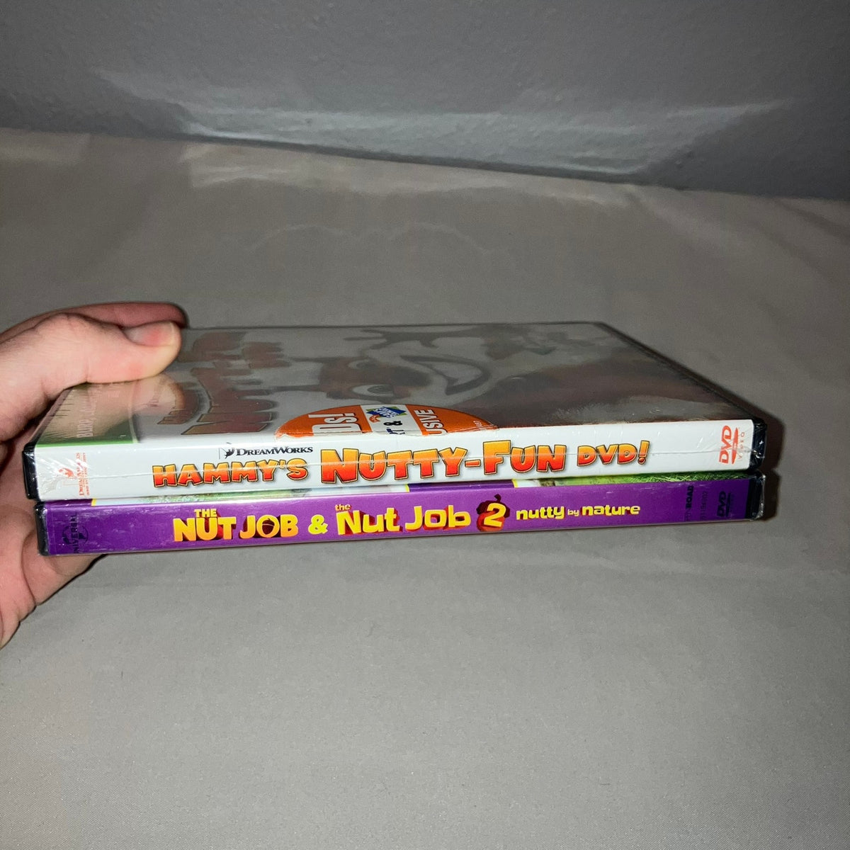 Dvd Sealed New Hammy's Nutty Fun Dvd! DreamWorks Seasonal Cartoon Collection