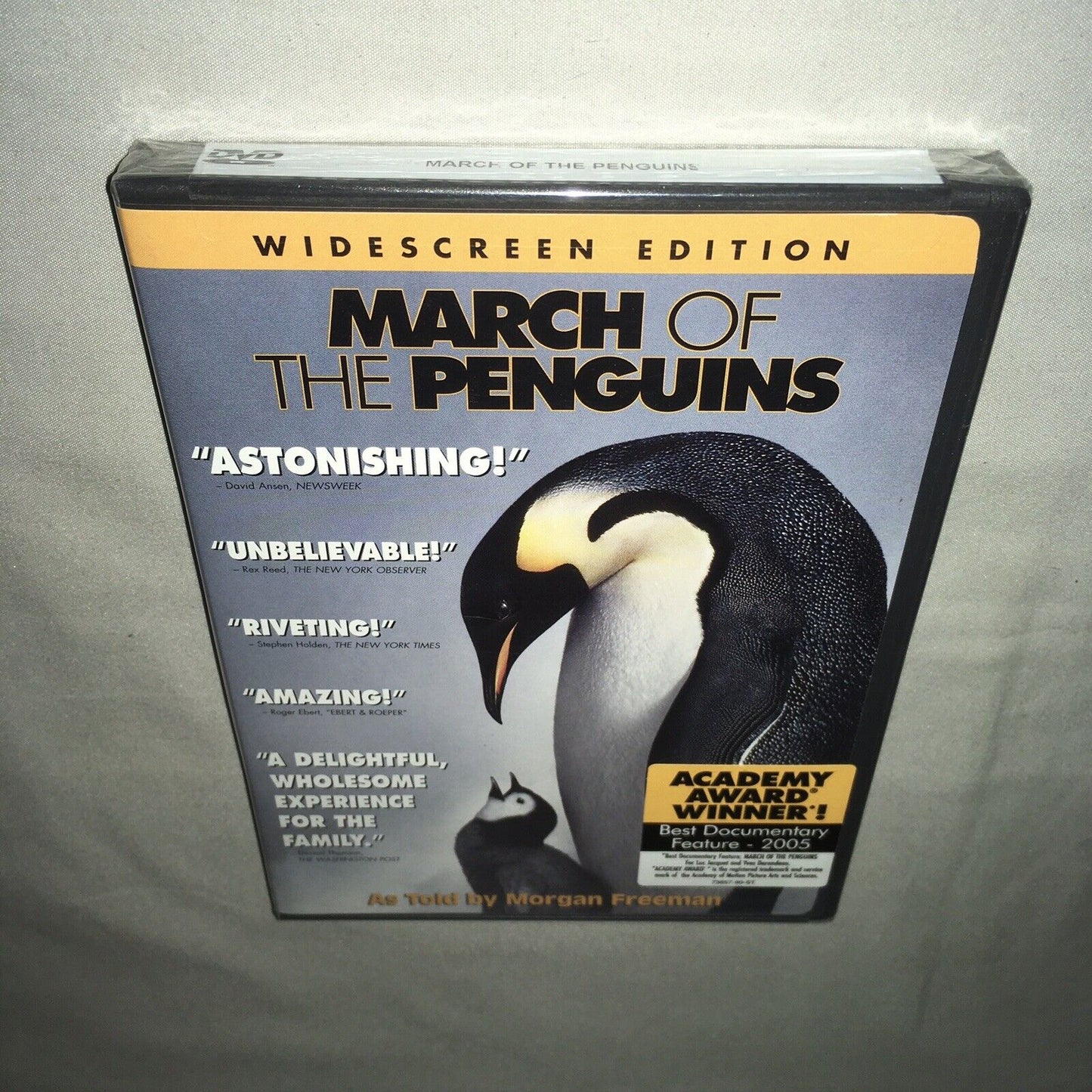 Dvd Sealed New Nwt March Of The Penguins / Happy Feet Penguin Movies Bundle Lot