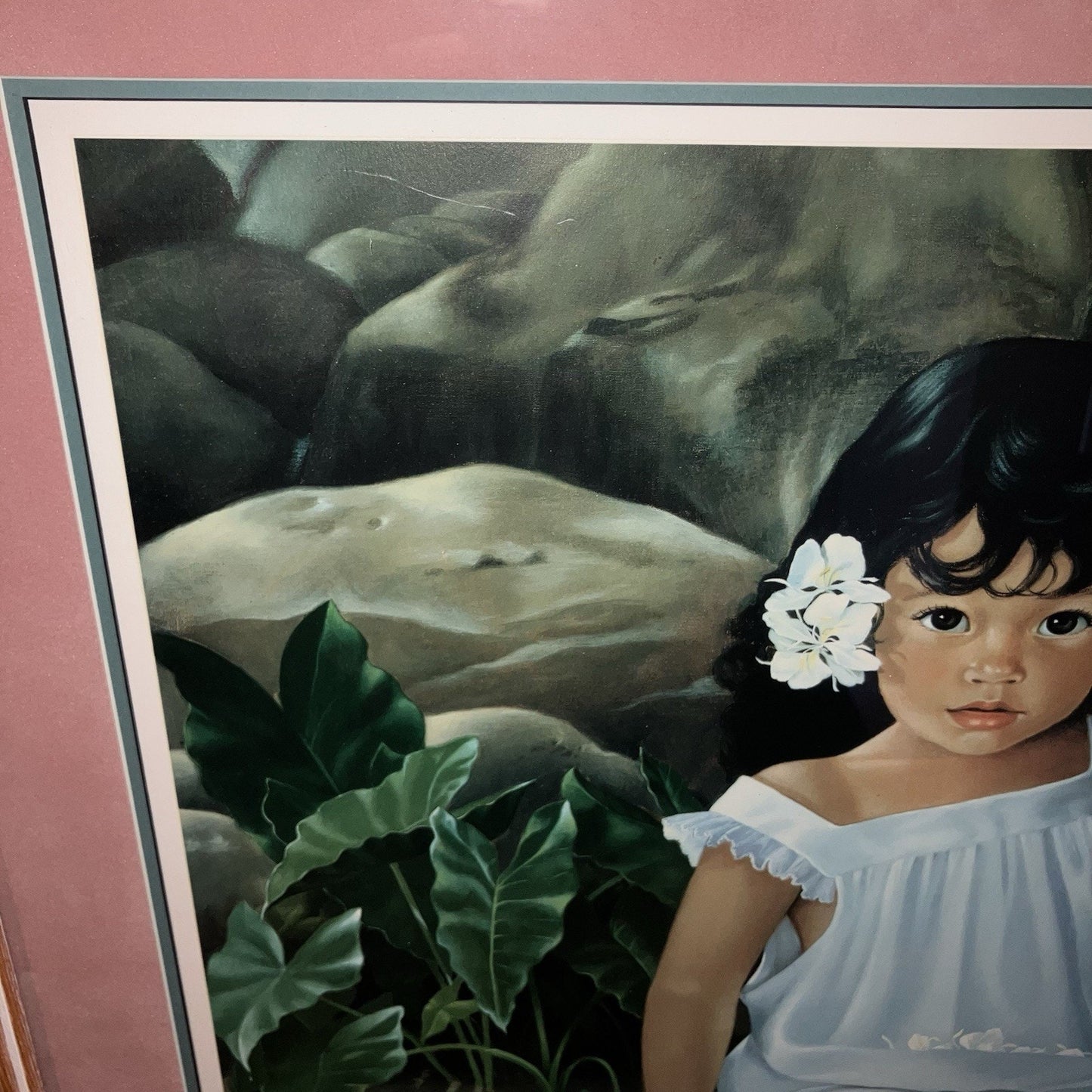 Art Mary Koski White Ginger 24x30”Lithograph / Serigraph 321/500 COA See Info