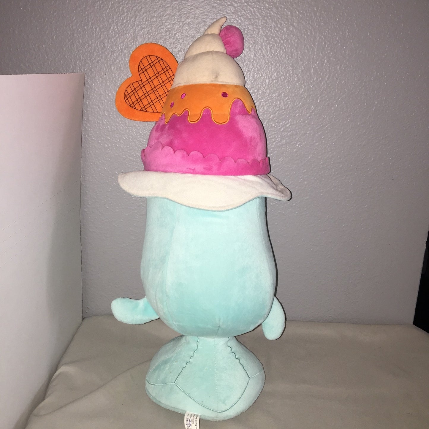 Sample Ultra Rare Suzie Sundae Shopkins Jumbo 21" Deco Pillow Stuffed Plush 420