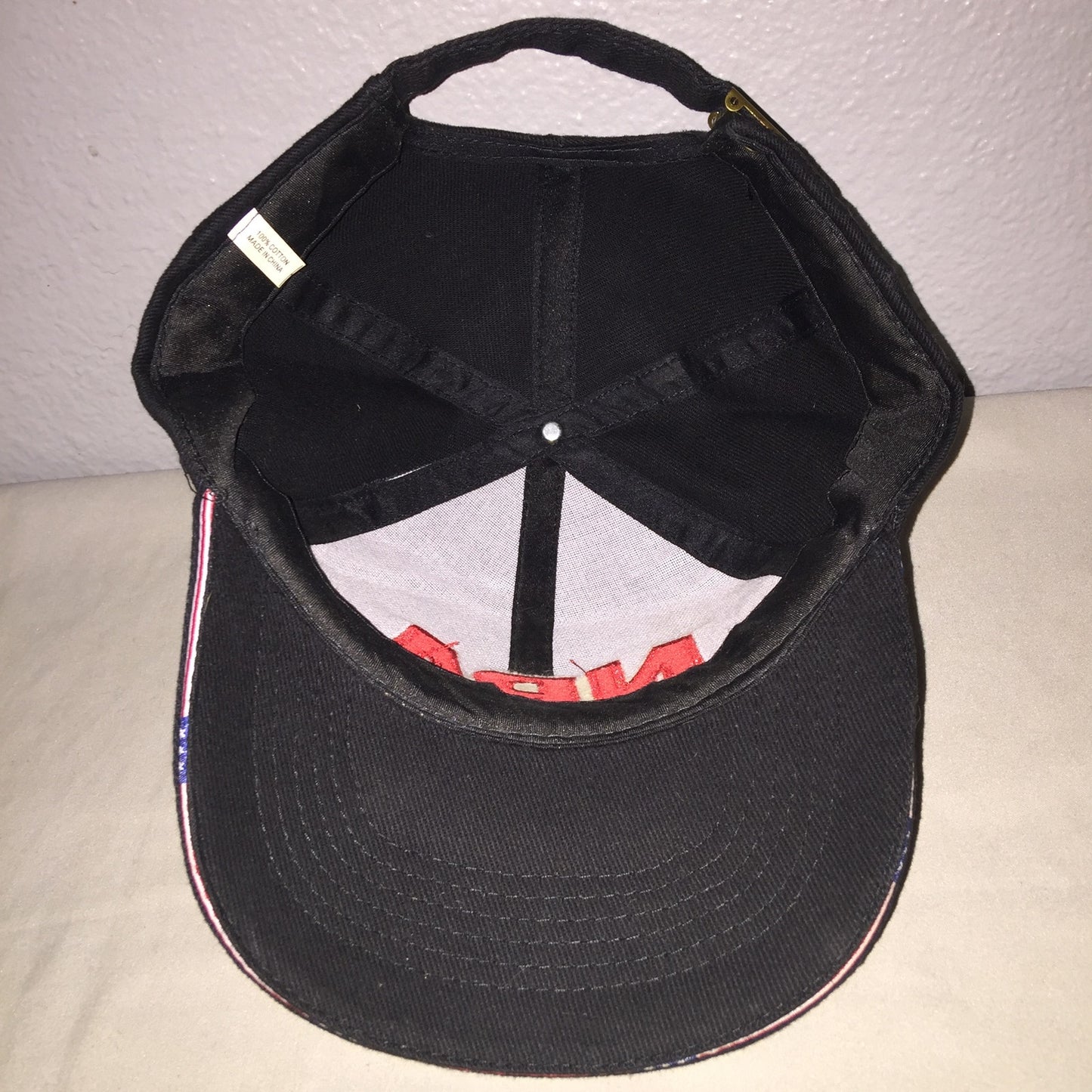 Nra Hat Bundle Lot Red Logo USA Brim / Yellow Logo Flag On Side + Desert Camo