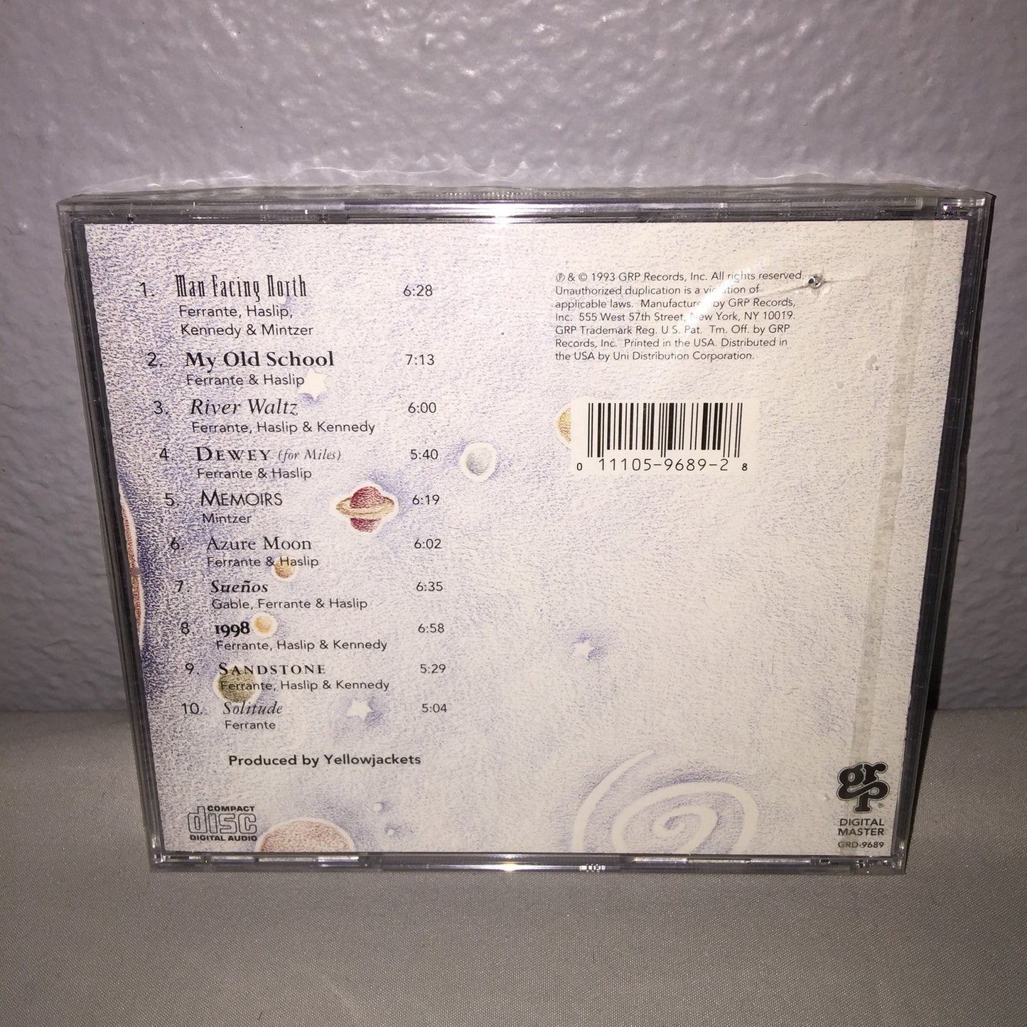 Cd Sealed New Yellowjackets Like A River *Hole In Case / Corner Broke See Info*