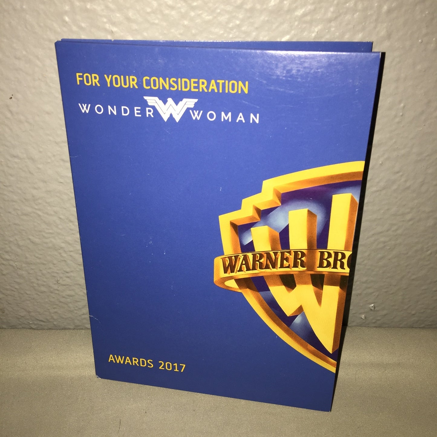 BLU-RAY USED *SCREENER* 2017 Wonder Woman Gal Gadot Warner Bros. FYC Award Show