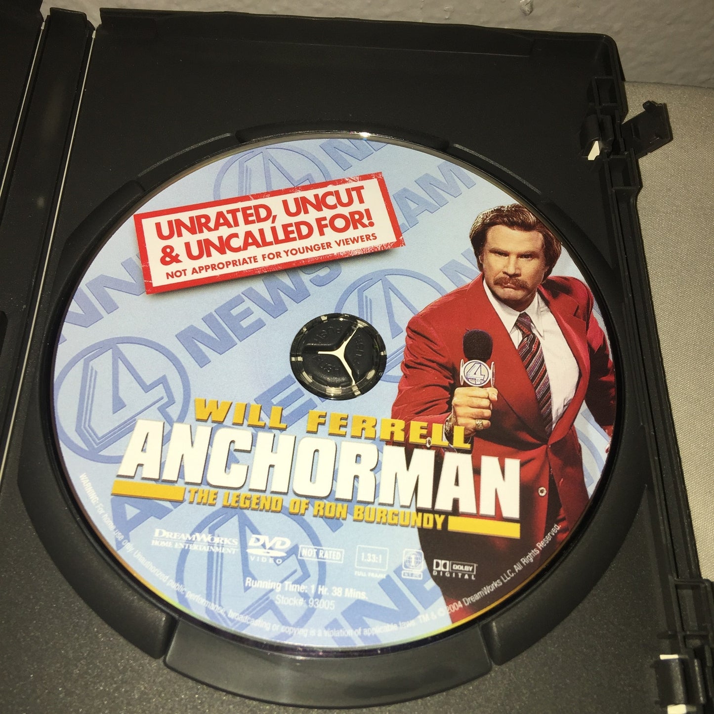Dvd Will Ferrell Snl / Anchorman / Blades Of Glory / Old School Talladega Nights