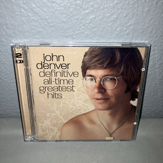 Cd Used John Denver Definitive All Time Greatest Hits 2 Disc Direct Release Rare