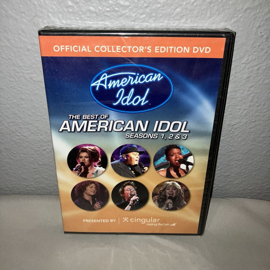 Dvd Sealed New American Idol Best of Season 1 /2 / 3 The Best of Best Highlights