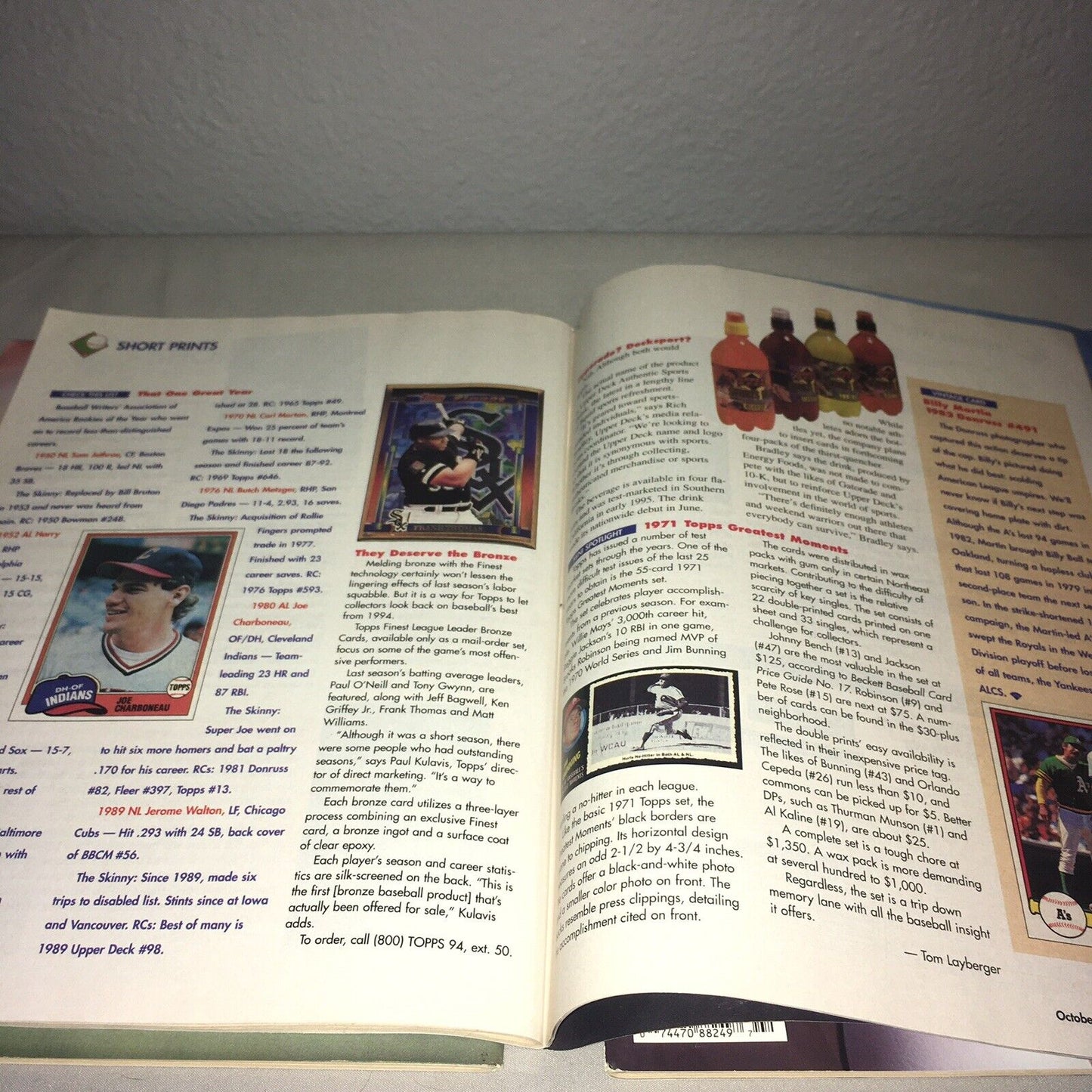 Beckett Baseball Card Monthly #80 #127 #143 Nov 1991 Oct 1995 Feb 1997 Bo *Used*