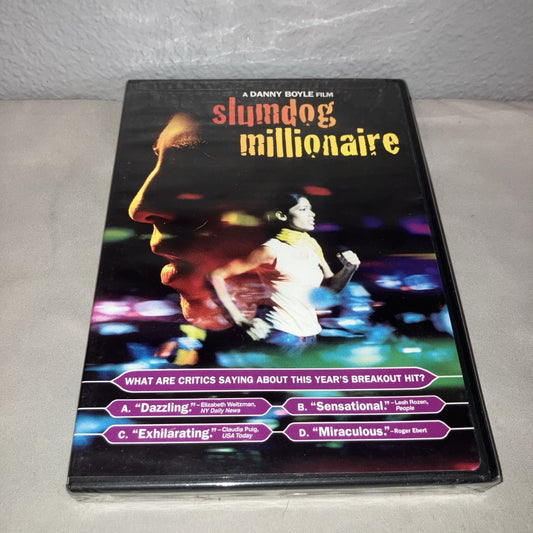 Dvd Sealed New Nwt Slumdog Millionaire 2009 Widescreen With Special Features