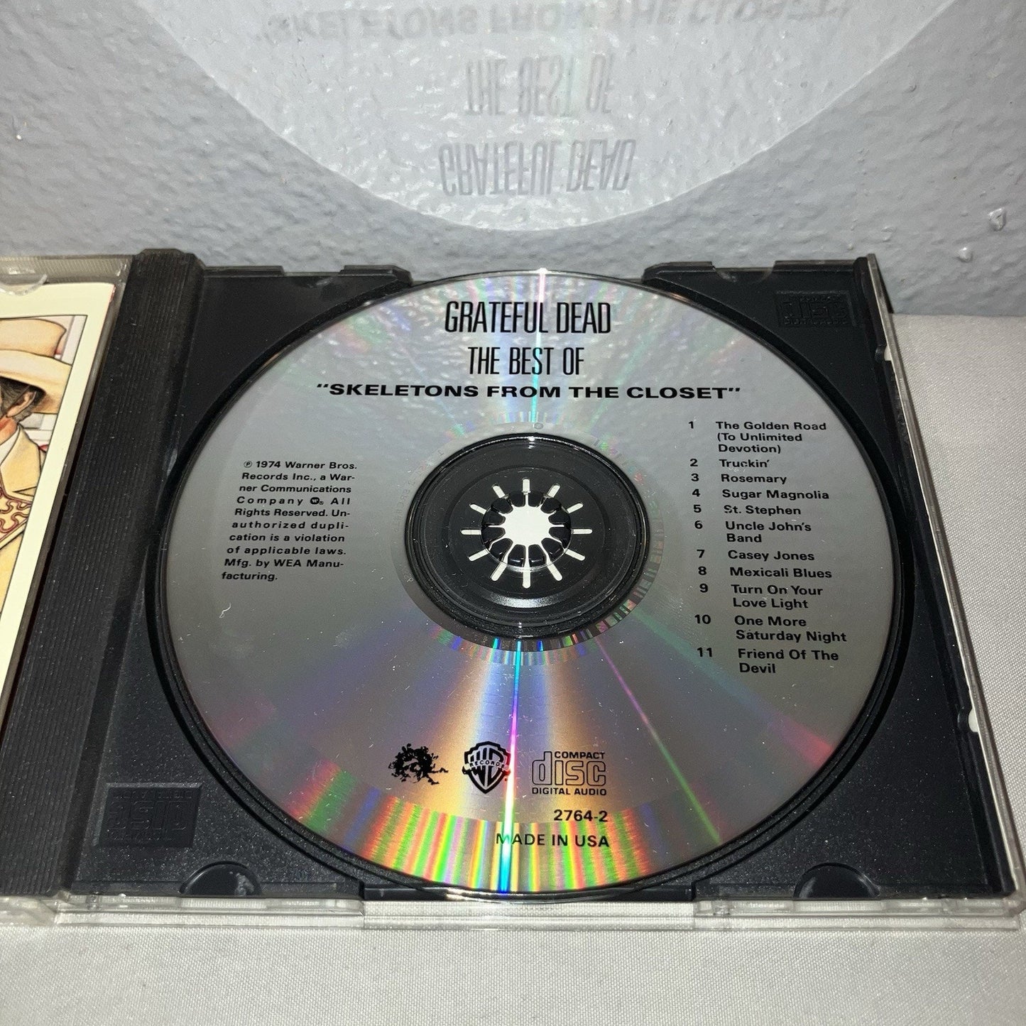 Cd Used Grateful Dead The Best Of Skeletons From The Closet Scratched Disc Works