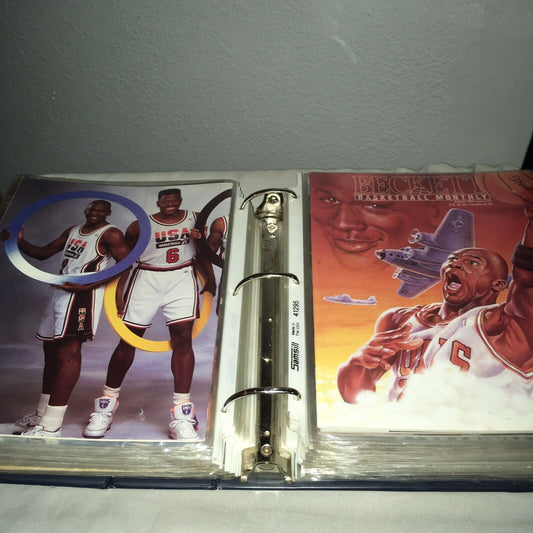 Beckett 33 Basketball Magazine Massive Vintage Lot In Good Condition But A Few
