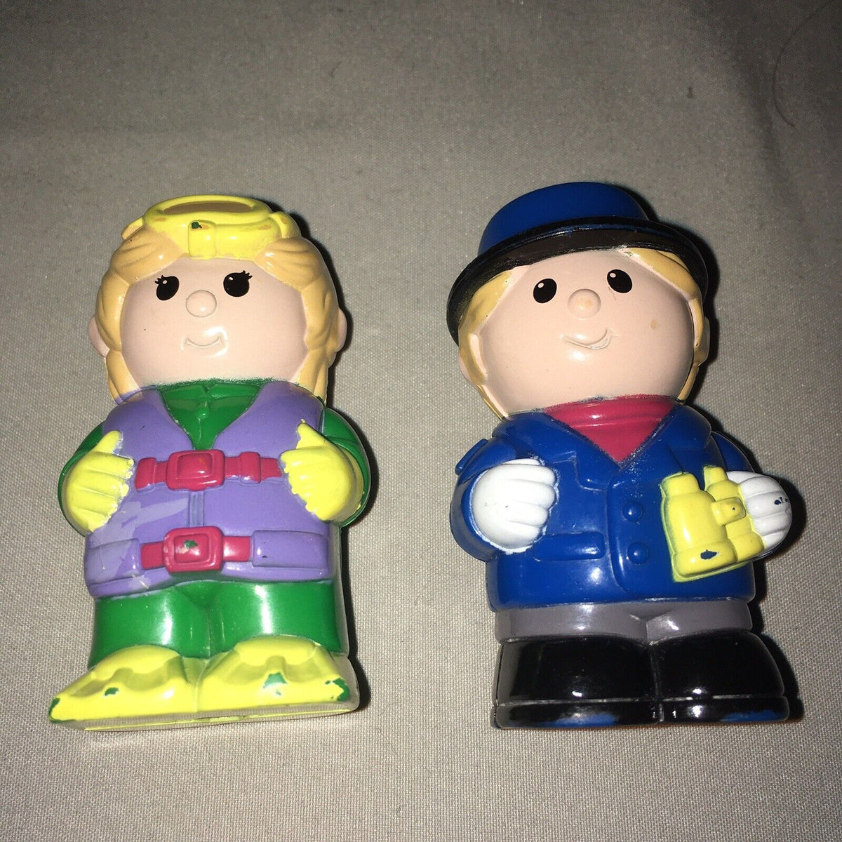 Toy Bath Figure Lot Happy Kid Toy Group No Submarine Replacement Figures Only