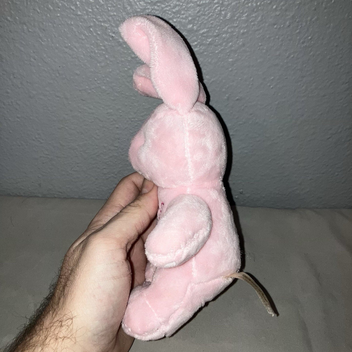 Dan Dee Singing Bunny Rabbit Jesus Loves Me 10" Pink Plush Easter Stuffed Animal