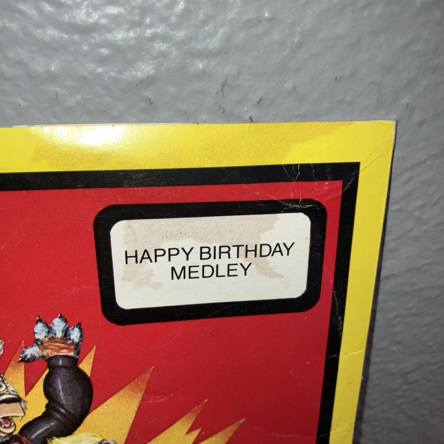 Vinyl The Rock-afire Explosion Do You Love Me / Happy Birthday Medley W Postcard