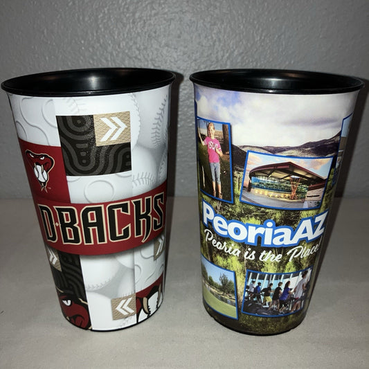 Arizona Diamondbacks Souvenir Cup 2023 Season / Peoria Arizona Souvenir Cup Lot