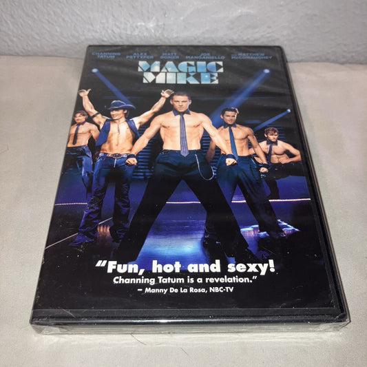 Dvd Sealed New Nwt Magic Mike 2012 Channing Tatum Matthew Mcconaughey Movie
