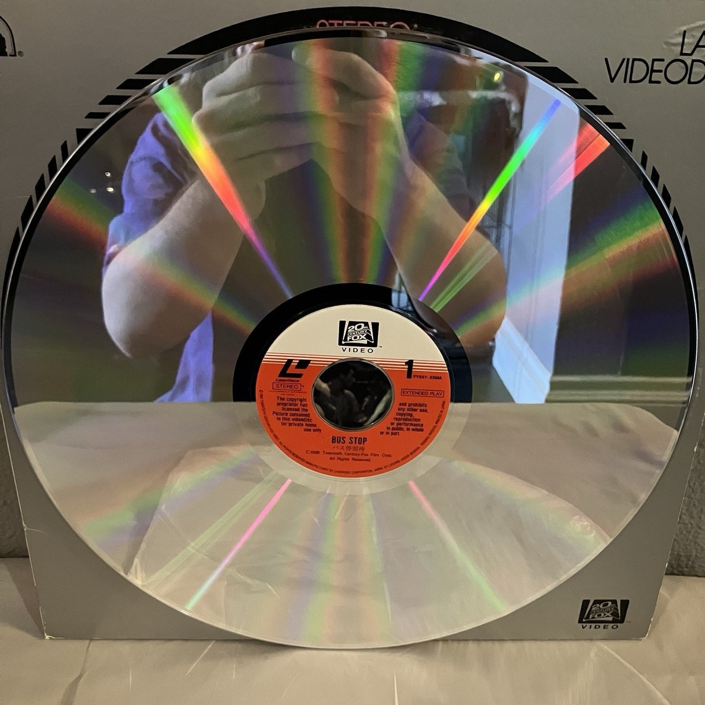 Laser Disc Bus Stop Japanese Market Version Marilyn Monroe Shipped From USA