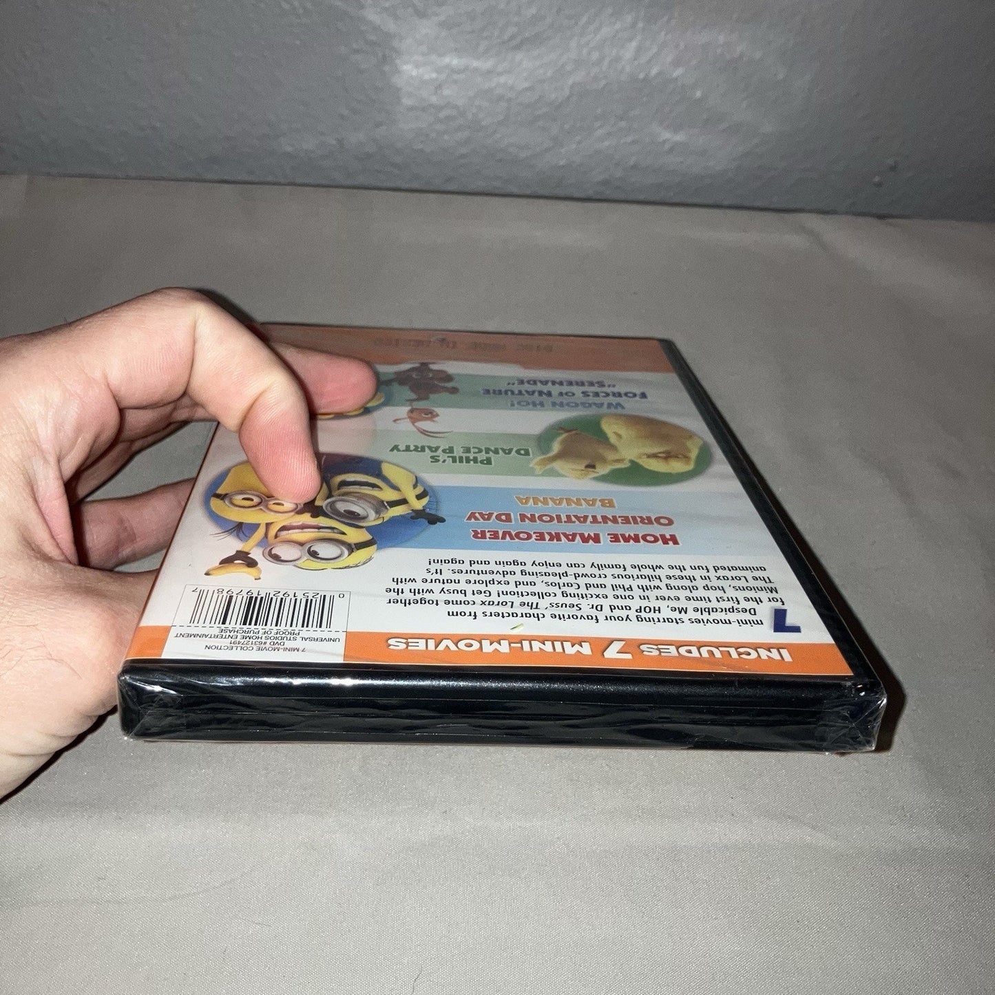 Dvd Sealed New Illumination Universal Studios 7 Mini-Movie Animation Collection