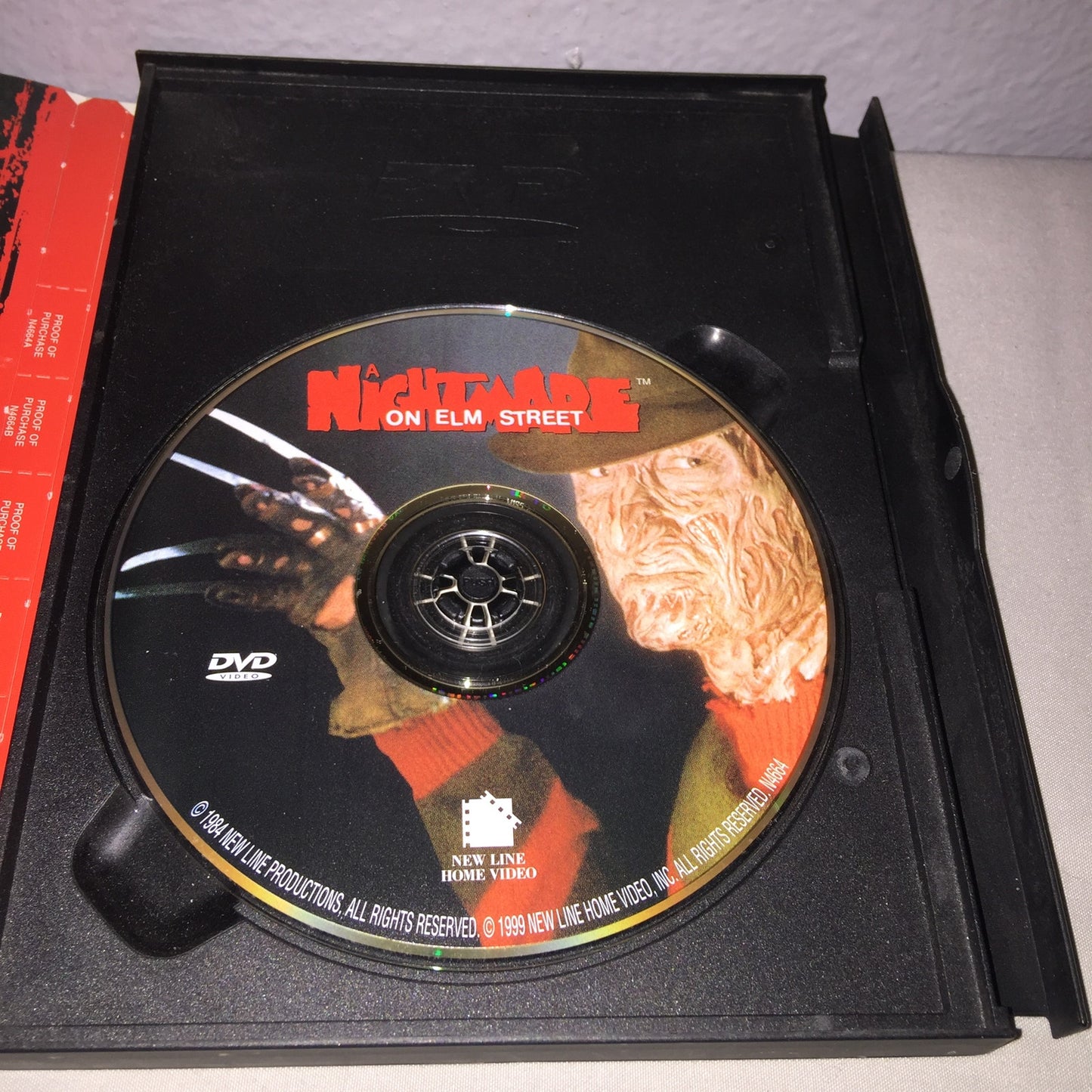 Dvd Used A Nightmare On Elm Street 1st Movie In Series Wes Craven Freddy Krueger