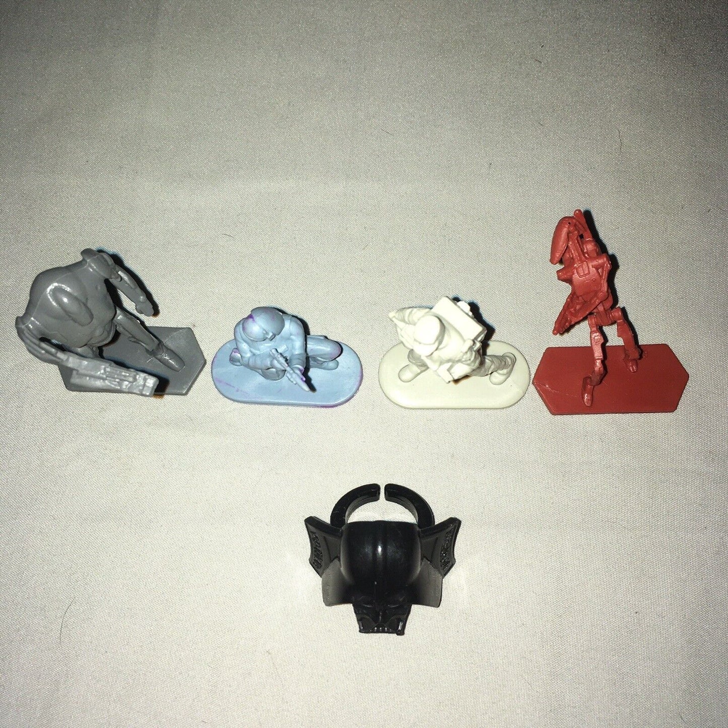 Star Wars 4 Miscellaneous Stand Up Toy Figure From Various Board Games Lucasfilm