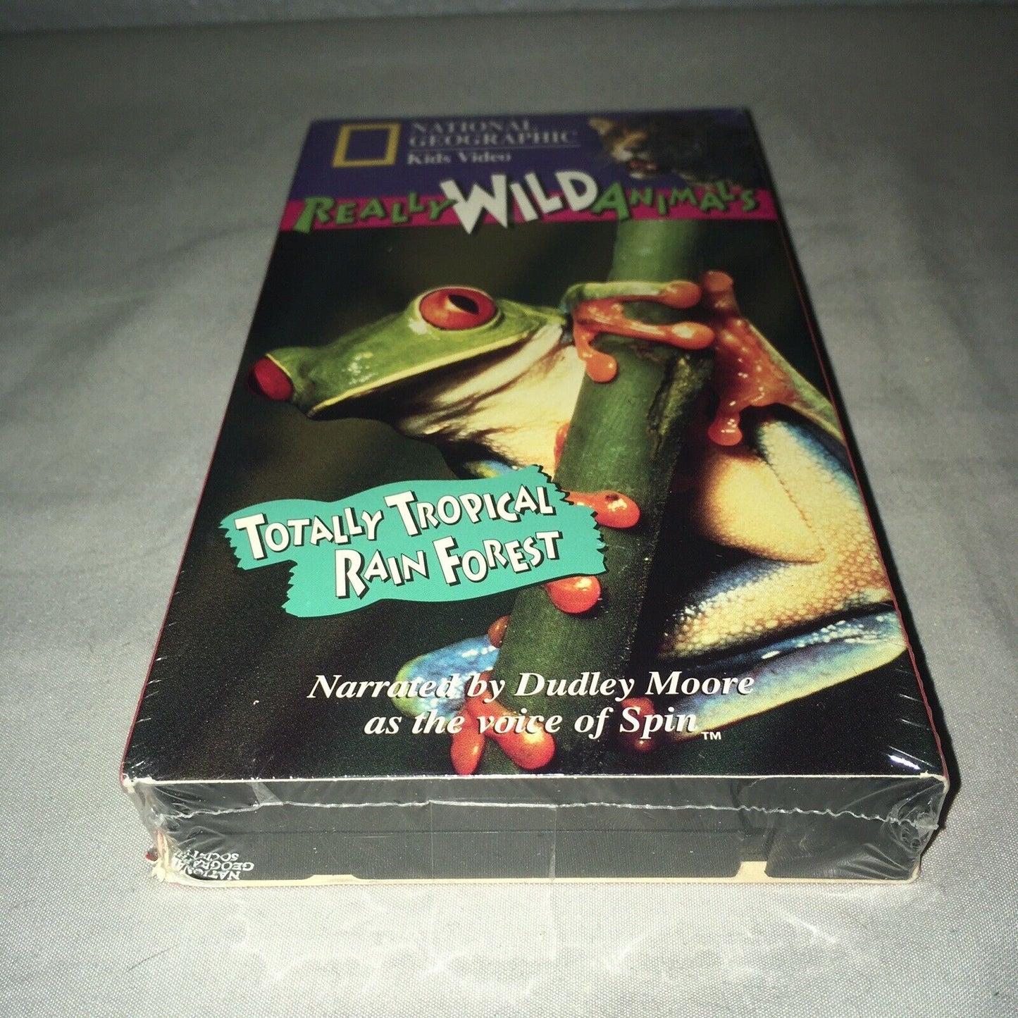 Vhs Sealed New Nwt National Geographic Nat Geo Really Wild Animals Tropical 1994