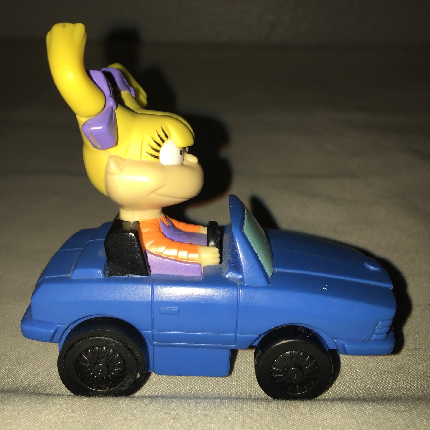 Rugrats Angelica Mirror / Comb Case *No Mirror* / Wind Up Car Burger King FF Toy
