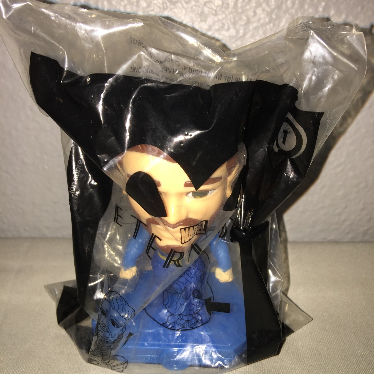 New Marvel Eternals Ikaris Toy #1 Super Hero Blue McDonald's Figure FF Toy Only