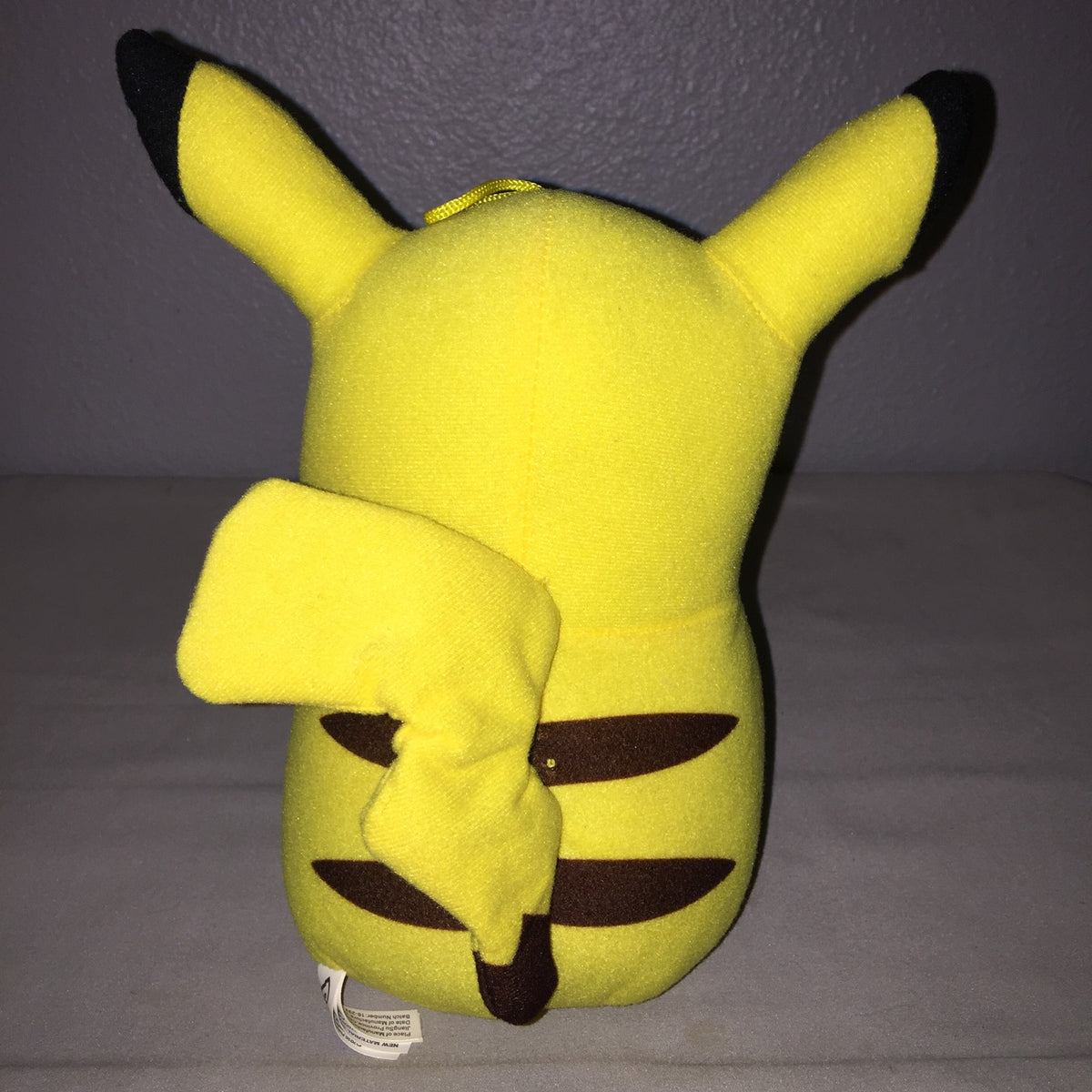 PLUSH Pokemon 10" Pikachu Toy Factory 2016 Stuffed Animal Nintendo Game Freak