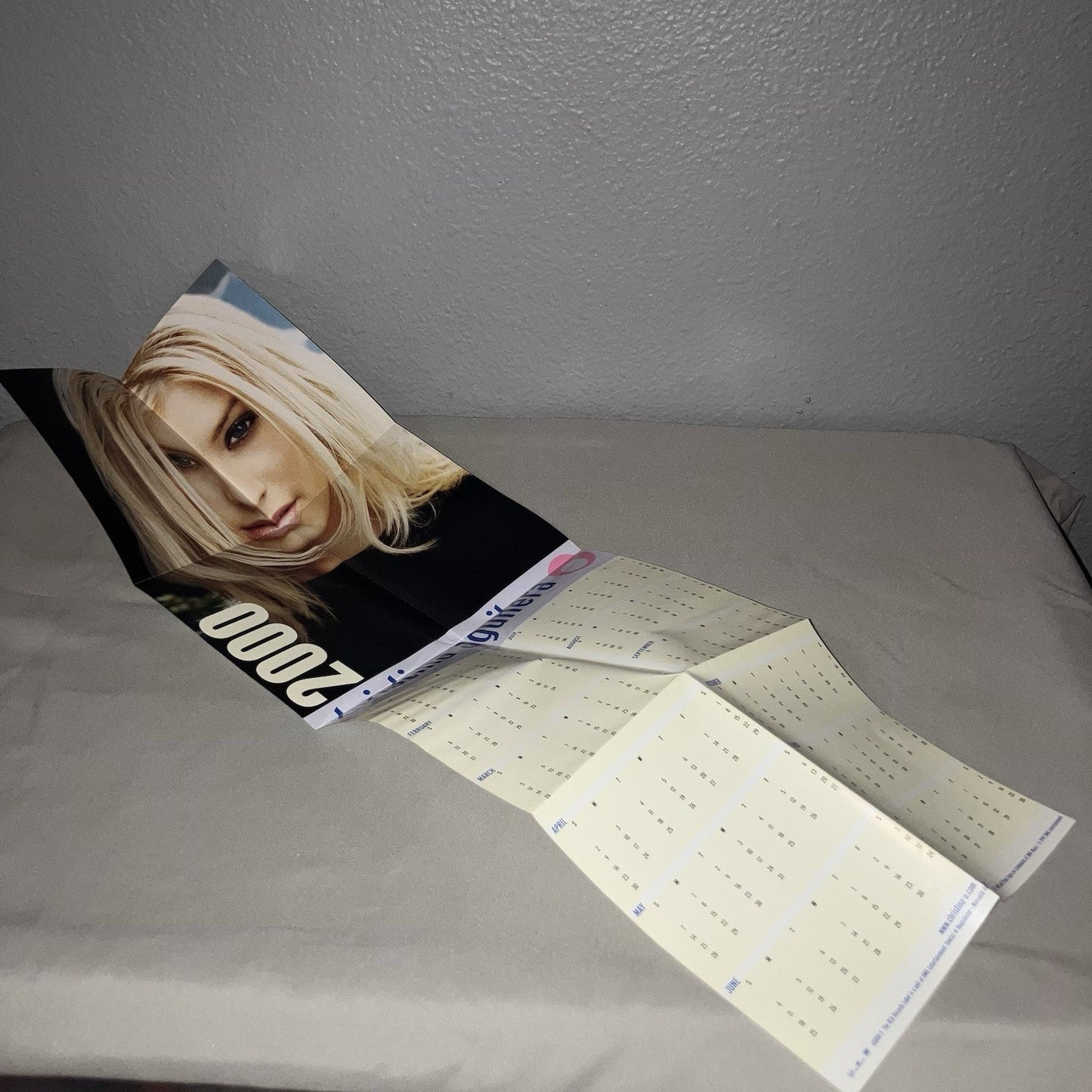 Vhs Used Christina Aguilera Genie Gets Her Wish Works Plus Includes Mini Poster