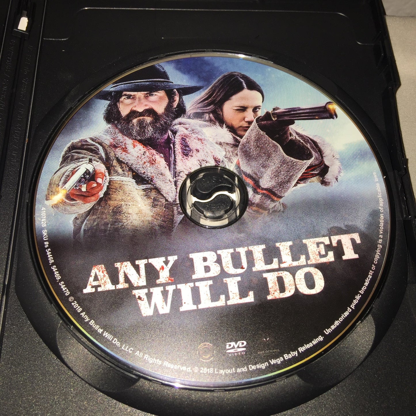 Dvd Used Any Bullet Will Do / The Gunfighter Both Not Rated Western Movie Lot
