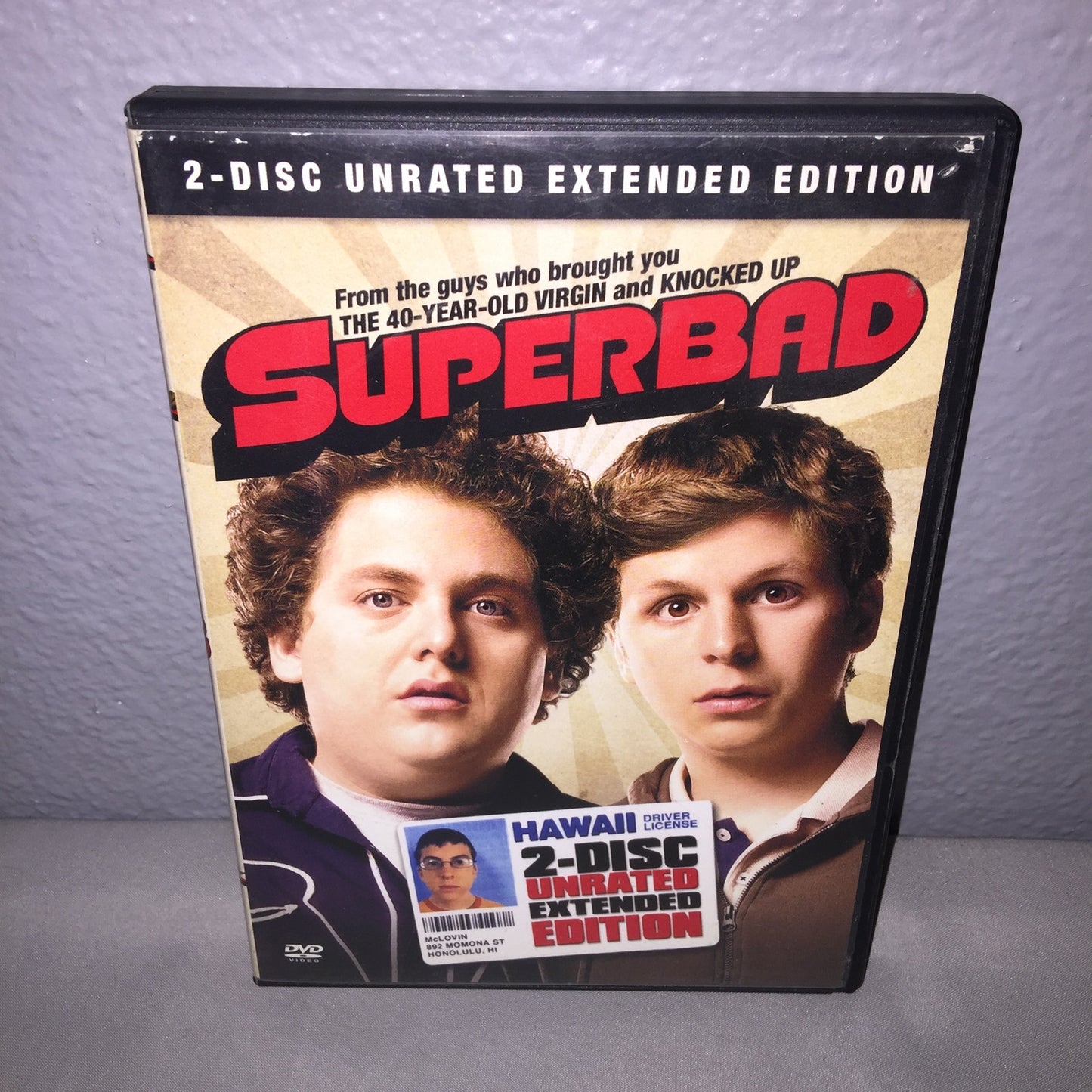 Dvd Used Superbad 2-Disc Unrated Extended Edition With Lots Of Bonus Features