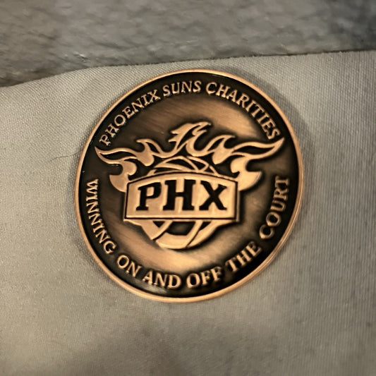 NBA Phoenix Suns Early 2000’s Vintage Collectible Charities Charity Coin Medal