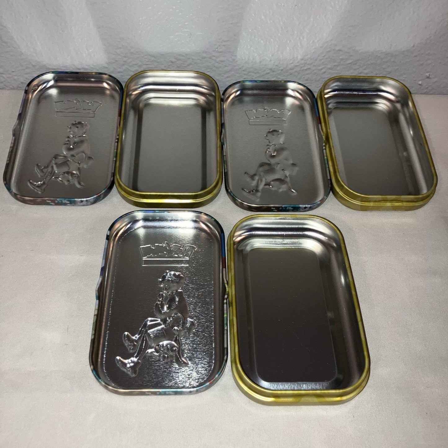 Bede & Hatenna 3 Pokemon Crown Zenith Mini Tin Lot *No Art / No Coin / No Packs*